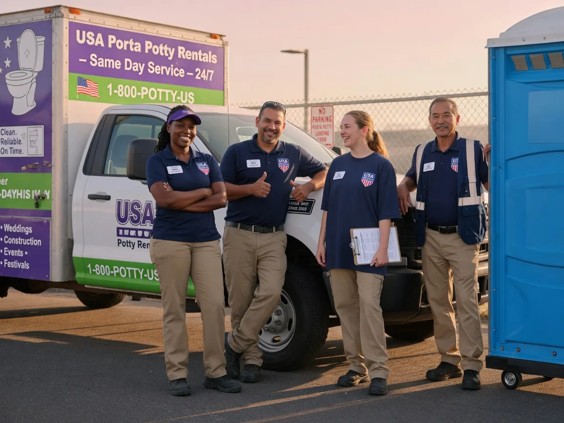 Porta Potty Rental company in Dunkirk, OH